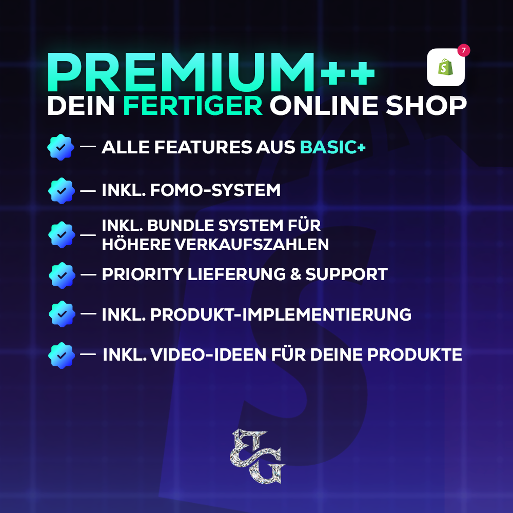 Fertiger Shopify Store – Ready-to-Sell Business